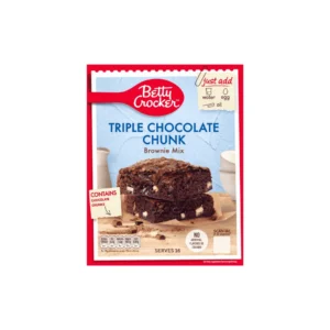 Betty Crocker Triple Chocolate Brownie Mix 415g